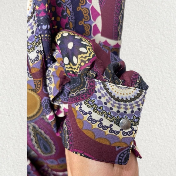 Chic Long-sleeve Maxi Wrap Dress - Picture 3 of 8